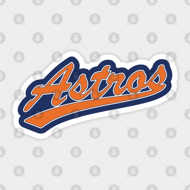 Astros Sticker by Nagorniak